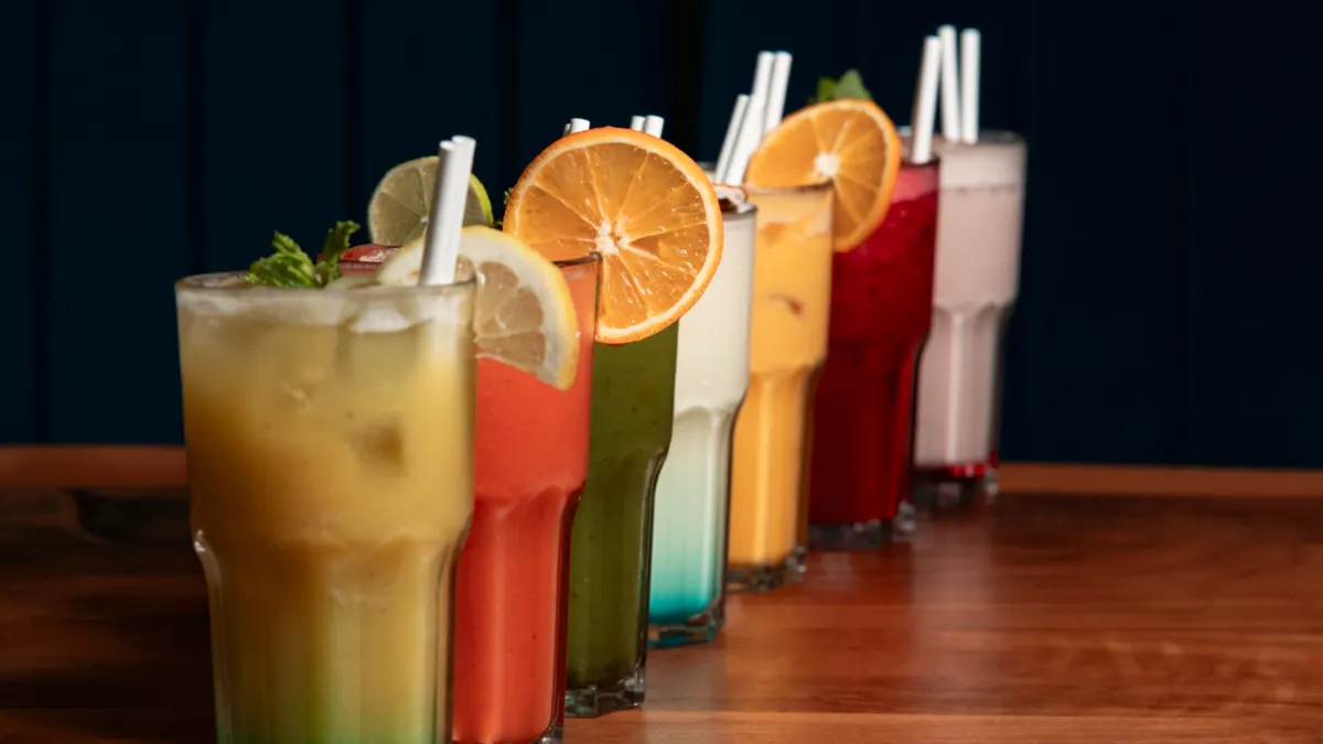 Boissons sans alcool servies chez Gold Beef Marseille